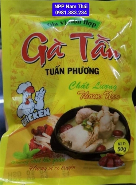 Gà tần Tuấn Phương 50g - gói
