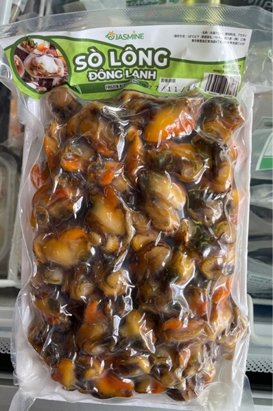 Sò lông đông lạnh - Vỉ 500g