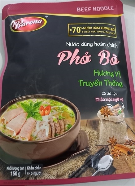 Xốt phở bò barona - gói
