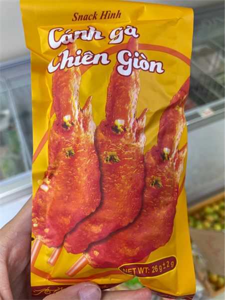 Bim cánh gà chiên - Bịch 30 gói