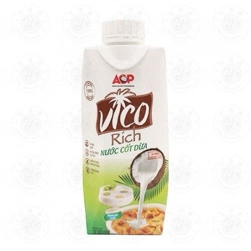 Cốt dừa Vico Rich 330ml - chai