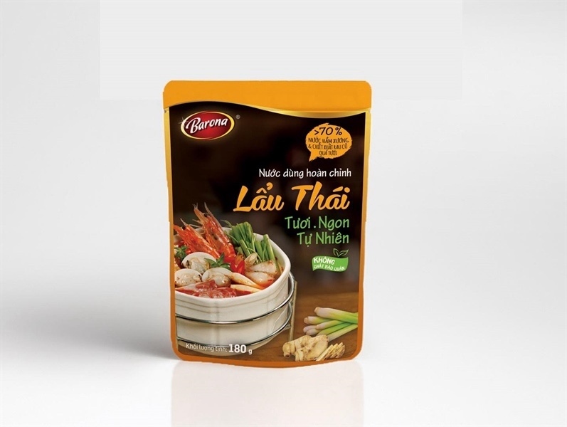 Nước dùng hoàn chỉnh barona-lẩu Thái - gói