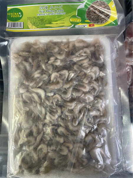 Tép đông lạnh - khay