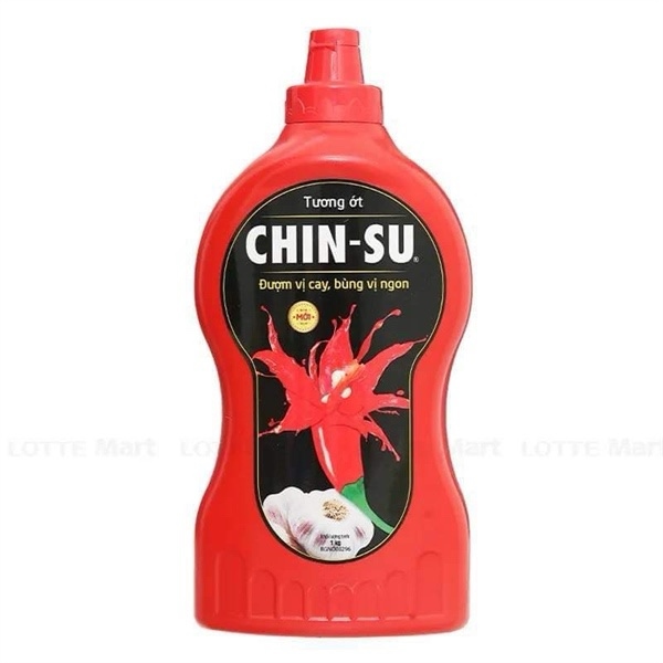 Tương ớt Chinsu khổng lồ 1000ml - chai