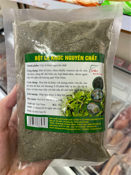 Bột bánh khúc - gói