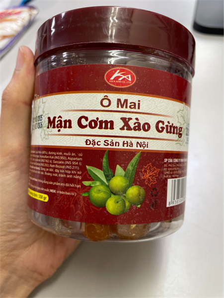 Mận cơm xào gừng