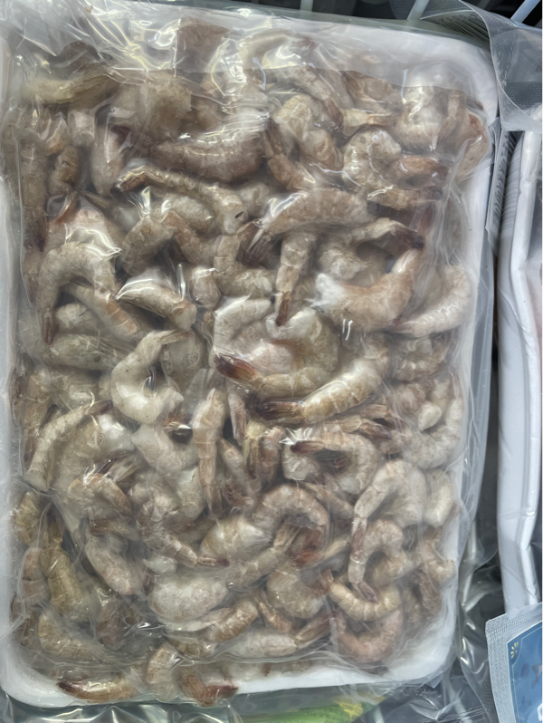 Tôm bạc đất - khay