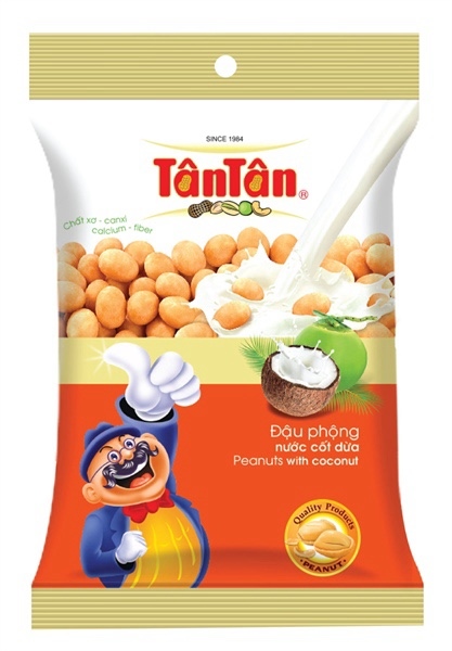 Đậu phộng nước dừa Tân Tân 75g - gói