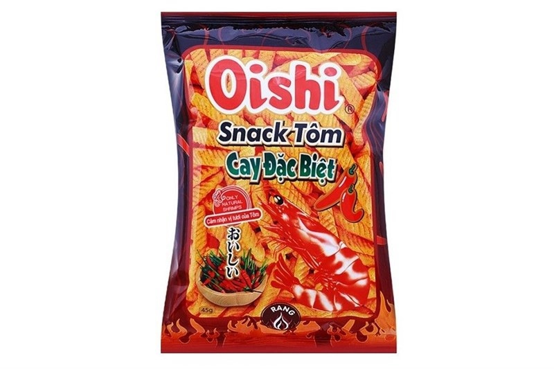 Oishi snack tôm cay đặc biệt 40g