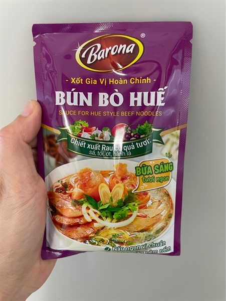 Gia vị bún bò Huế Barona - gói