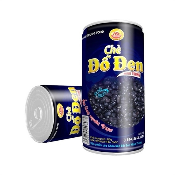Chè đỗ đen Minh Trung 365g - hộp